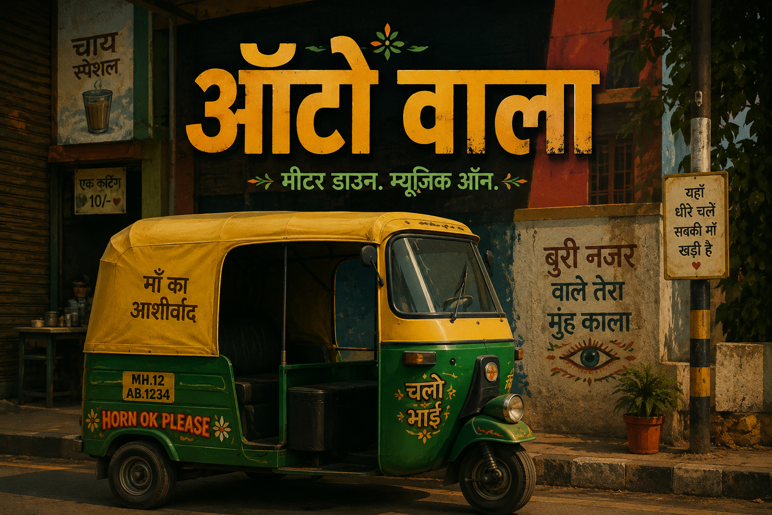 Auto Wala Retro Visual